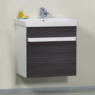 Baza 2 usi lavoar 60cm lateral alb uv fsc mix REVO60W