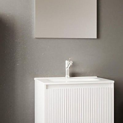 Baza pe picioare 2 sertare si lavoar ceramic 81cm pereti albi uv fete sertar F00 canetate +210/el+lamp906024 fsc mix