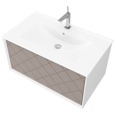 Baza susp 1SERTAR cu inchidere amortiz LAV ceramic 80CM carcasa F10 FS-CAPPUCINO F02 FSC MIX 2700/f02