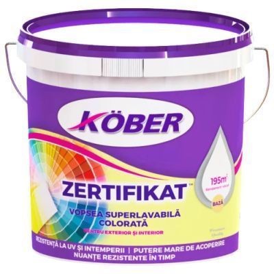 Baza Zertifikat vopsea lavabila intermediara - V8002-p15l