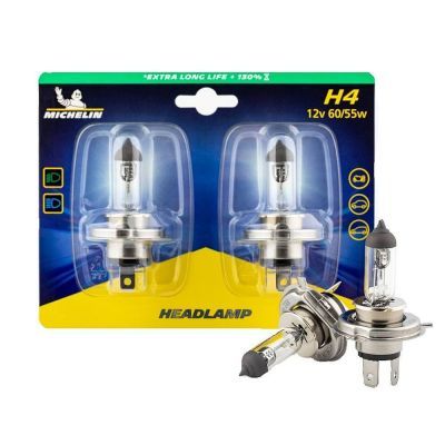 Bec 12v 60/55w h4 extralong 130% Michelin 2buc