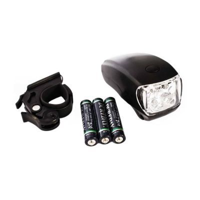 Bec bicicleta 5 LED-URI negru 8132