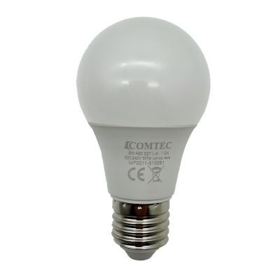 Bec clasic led-lunus-9W e27-6500k Dld-a60-09