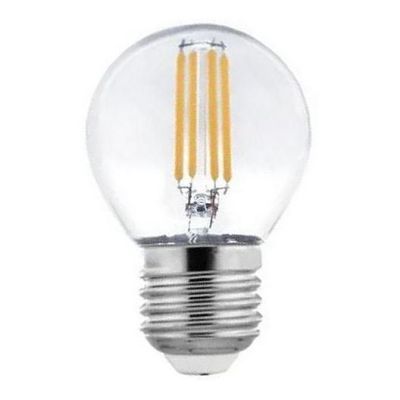 Bec led sferic filament lunus 6W E27 4000K DLD-G45-6W-E27-LN-filament