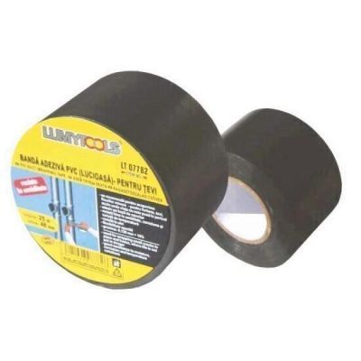 Banda adeziva PVC LUCIOASA-PT tevi 25m/48mm-07782