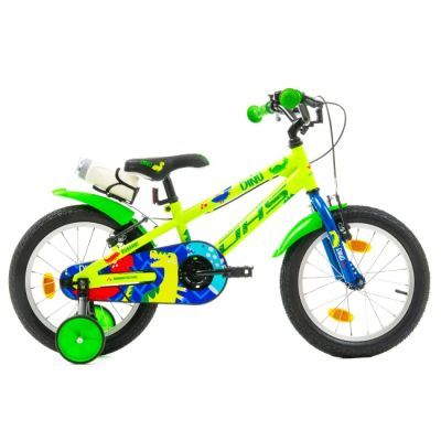 Bicicleta Copii DHS Dino - 16 Inch, Verde DH162S02251