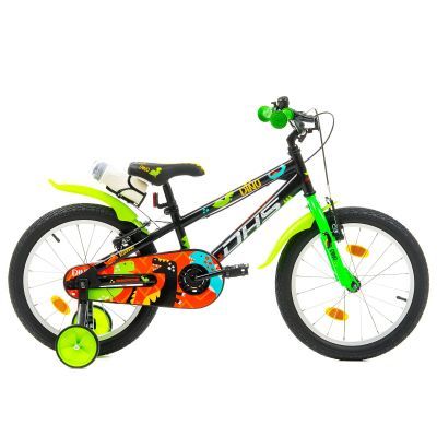 Bicicleta copii DHS Dino 18 inch negru DH182S03251