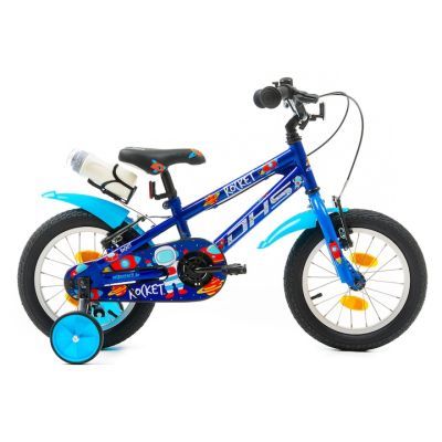Bicicleta copii DHS Rocket 14 inch albastru DH142S01252