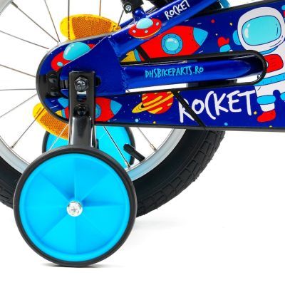 Bicicleta copii DHS Rocket 14 inch albastru DH142S01252