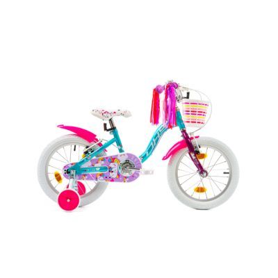 Bicicleta copii DHS Unicorn 16 inch albastru DH162S02254