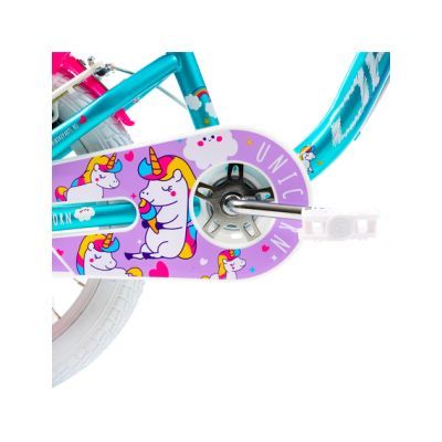 Bicicleta copii DHS Unicorn 16 inch albastru DH162S02254