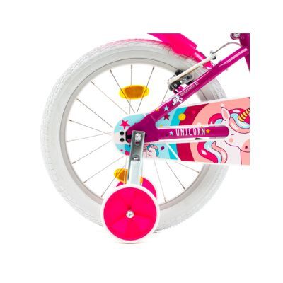 Bicicleta copii DHS Unicorn 18 inch roz/albastru DH182S03254 Bicicleta copii DHS Unicorn 18 inch roz/albastru DH182S03254