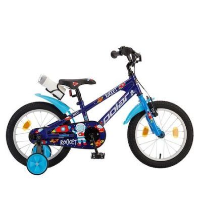 Bicicleta copii Polar Rocket 14 inch Albastru