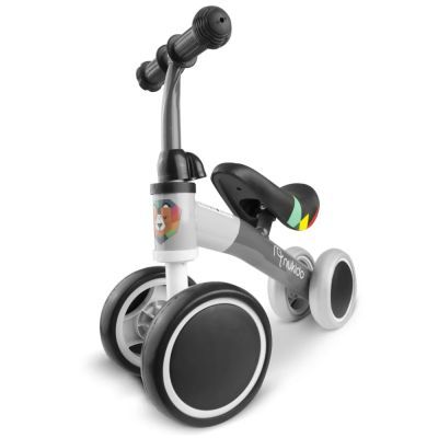 Bicicleta de echilibru cu 4 roti Nukido NK-600 negru-gri 760000