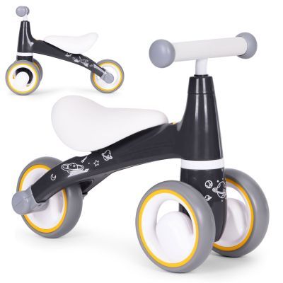 Bicicleta de echilibru pentru copii constructie sigura roata EVA LB1603NEGRU
