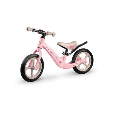 Bicicleta de echilibru Ricokids FUNNU pentru copii roz-crem 760503