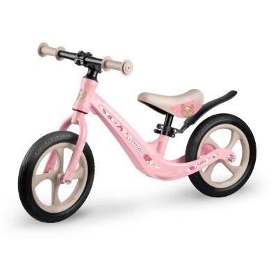 Bicicleta de echilibru Ricokids FUNNU pentru copii roz-crem 760503 Bicicleta de echilibru Ricokids FUNNU pentru copii roz-crem 760503