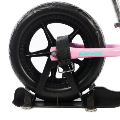 Bicicleta fara pedale dhs ride-on roz kit ski inclus