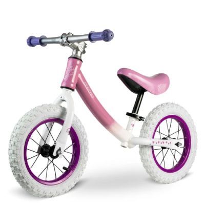 Bicicleta fara pedale pt copii  alb ROZ 760102