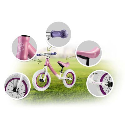 Bicicleta fara pedale pt copii  alb ROZ 760102