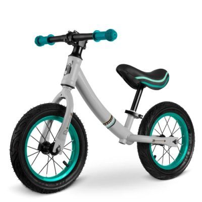 Bicicleta fara pedale pt copii gri Turquoise 760100 Bicicleta fara pedale pt copii gri Turquoise 760100