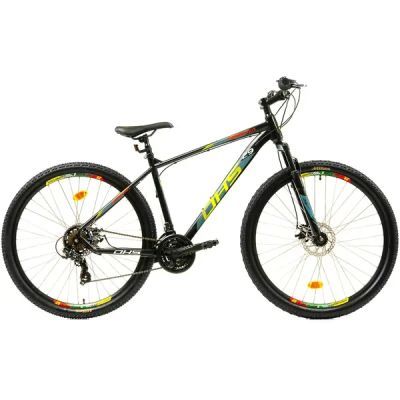 Bicicleta Mtb Dhs 29005 negru cu sticker gri 483mm 2NG29005AJO8BP