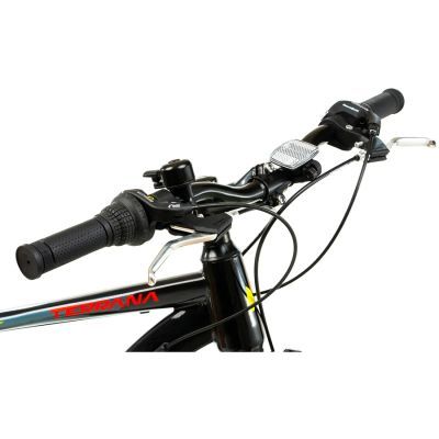 Bicicleta Mtb Dhs 29005 negru cu sticker gri 483mm 2NG29005AJO8BP