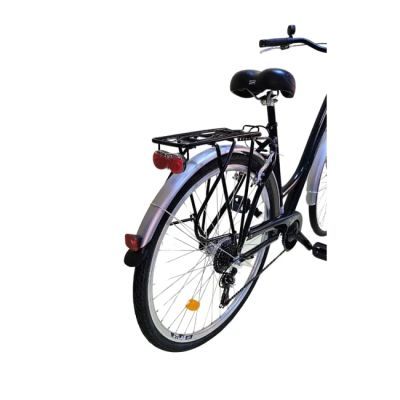 Bicicleta oras dhs citadinne 2812 28inch l negru