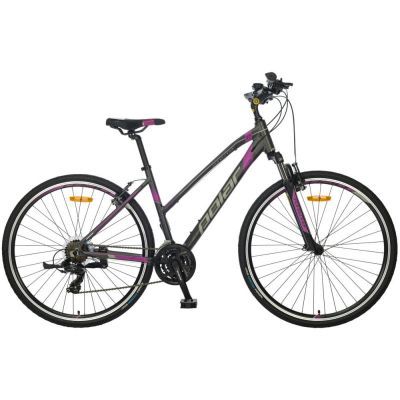 Bicicleta Oras Polar Forester Comp Lady 2023 28Inch M Negru-Roz PB-P282A16230-M