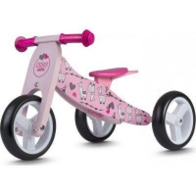 Bicicleta ROZ din pemn pentru copii 7617