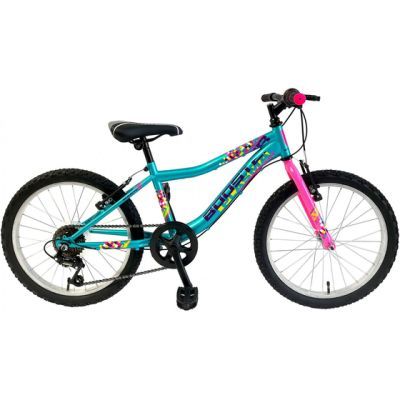 Bicileta copii booster plasma 20 inch albastru roz
