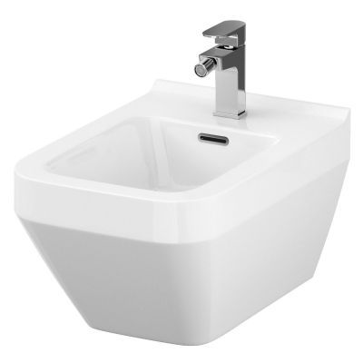 Bideu rectangular suspendat cu sistem fixare ascunsa crea K114-010