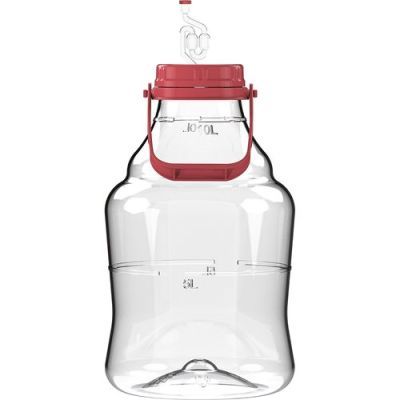 Bidon luminos de vin, cu maner, 10 L