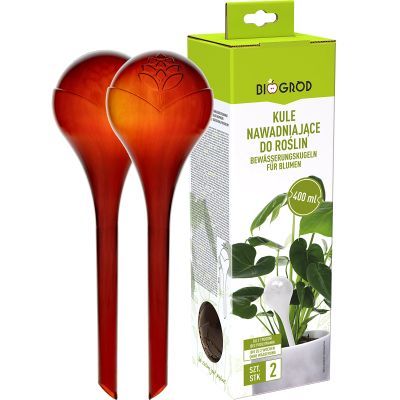 Bile de irigare pentru plante, chihlimbar transparent, 400 ml, 2 Buc.720932