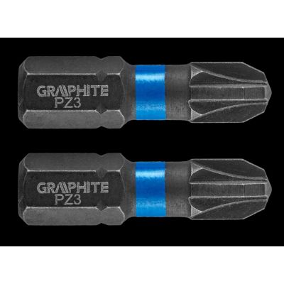 Bit IMPACT,PZ3 X 25mm,SET 2 BUC 56h505