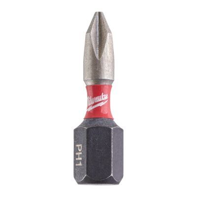Biti PH pentru surubelnite PH1 X 25 mm Shockwave 2buc/set 4932430850