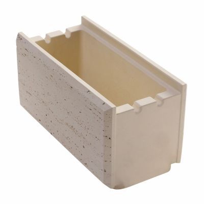 Boltar din beton pentru gard Traverstone Block Smoke 400x200x200 mm Boltar din beton pentru gard Traverstone Block Smoke 400x200x200 mm