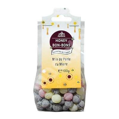 Bomboane cu miere mix perle 100G 1109