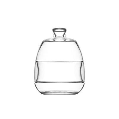 Bomboniera din sticla transparenta cilek 255ml CLK-S1