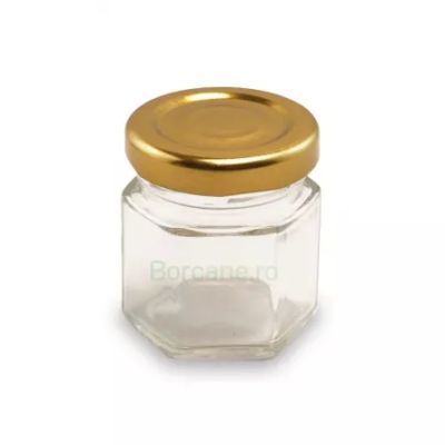 Borcan 50 ML hexagonal TO 43 Ch