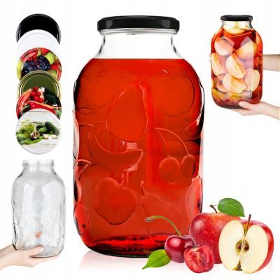 Borcan 5L fructe fara capac Borcan 5L fructe fara capac
