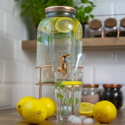 Borcan cu robinet de 3,8 L pe suport 621007