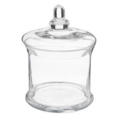 Borcan pentru biscuiti din sticla cu capac, 1 L 115631