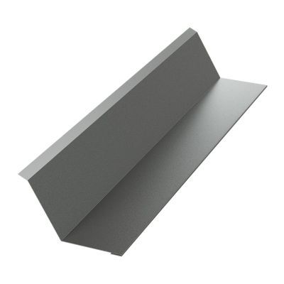 Bordura la perete 208mm RAL 7024 0.40mm
