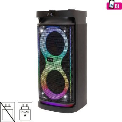 Boxa party 2x15cm adancime acumulator LED PAR2100BT