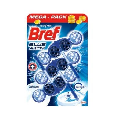 Bref blue aktiv clor 3x50g