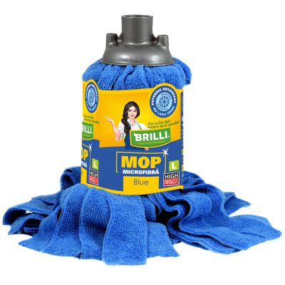 Brilli mop microfibra L blue