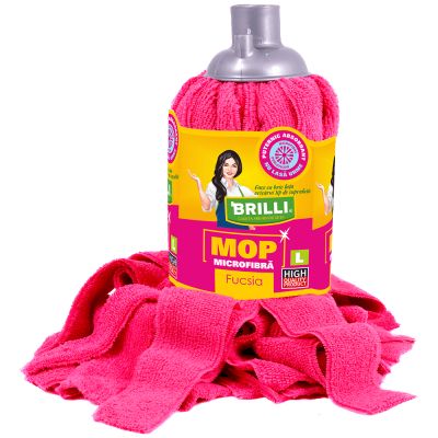 Brilli mop microfibra L fucsia