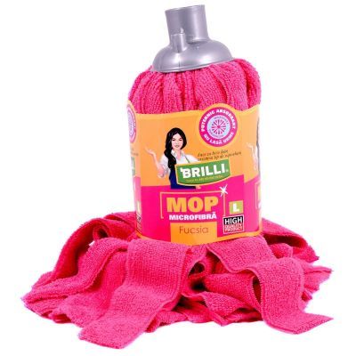 Brilli mop microfibra L fucsia Brilli mop microfibra L fucsia