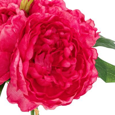 Buchet de 4 bujori inaltime 30cm roz Bely 110348C